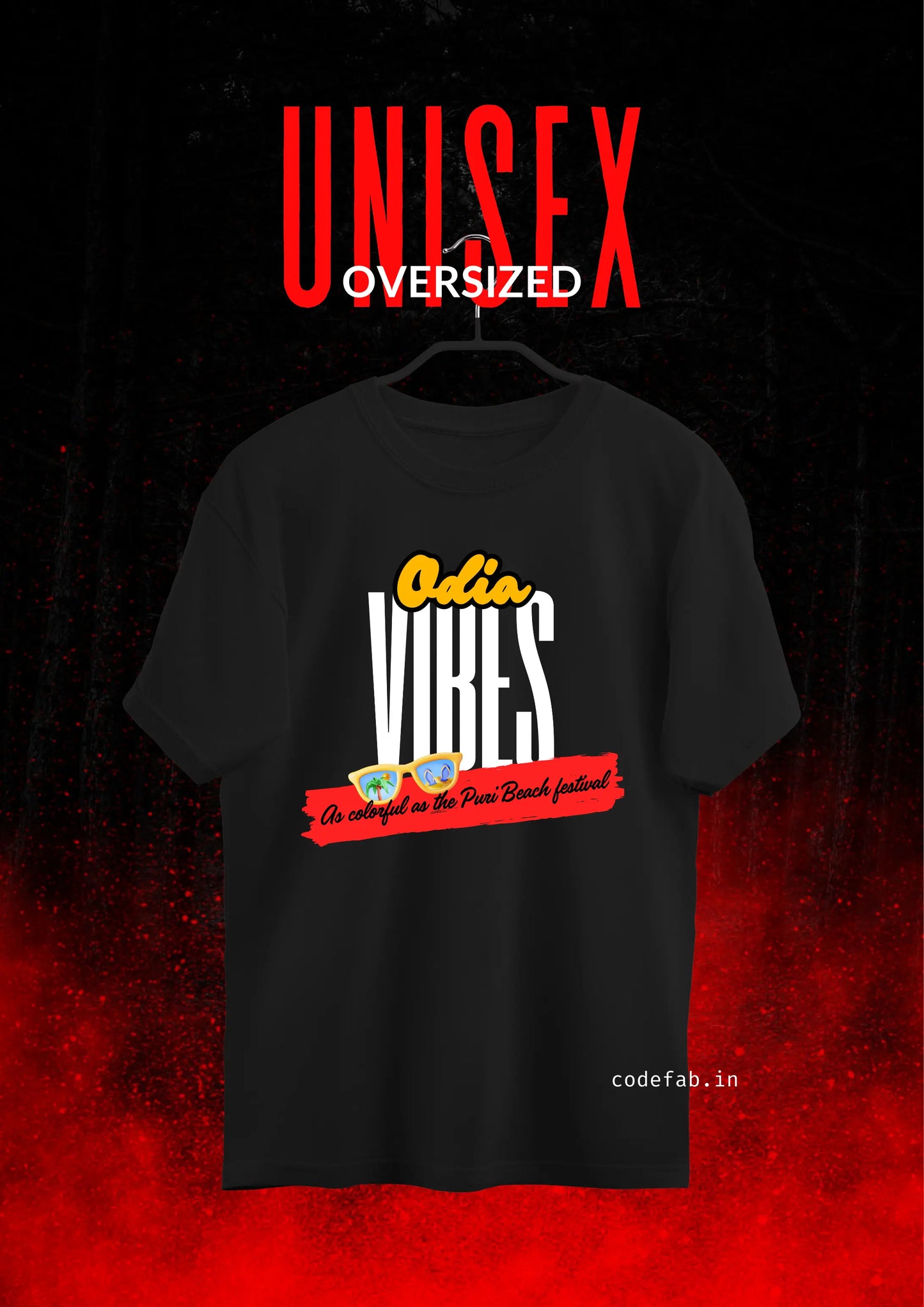 Odia Vibes - Unisex Oversized Classic T-Shirt