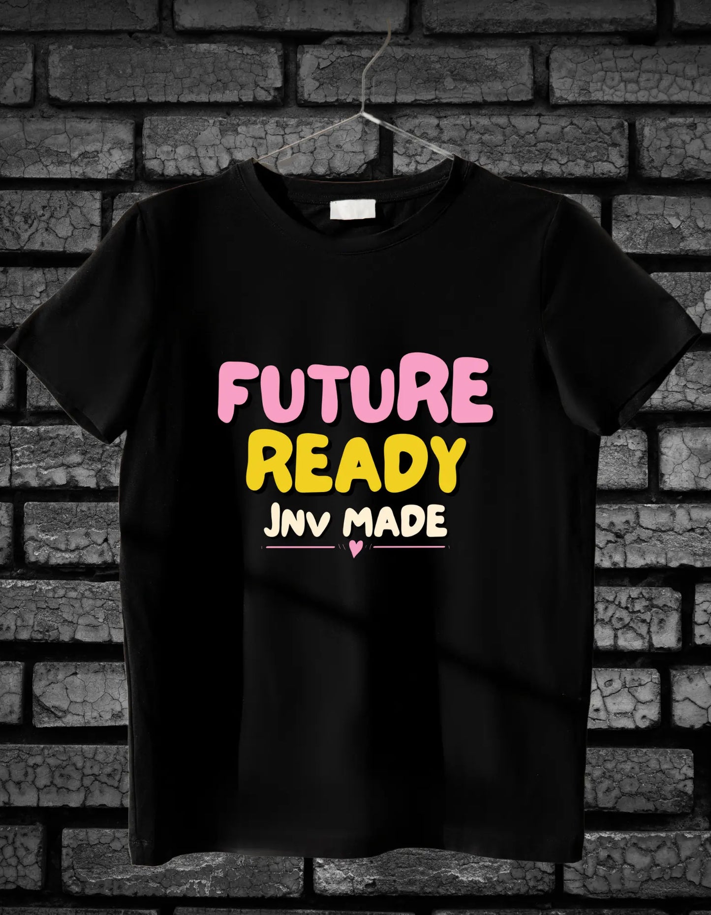 Future Ready - JNV Made - Female Round Neck Half Sleeve Classic