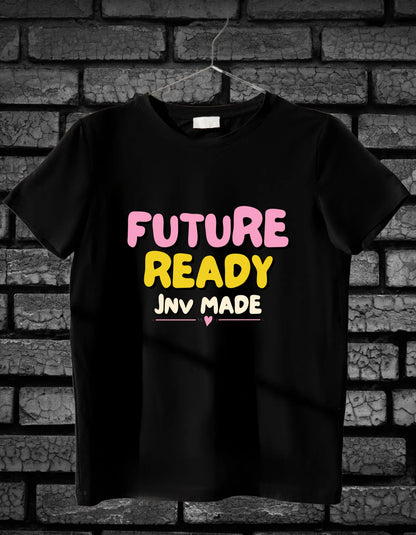 Future Ready - JNV Made - Female Round Neck Half Sleeve Classic