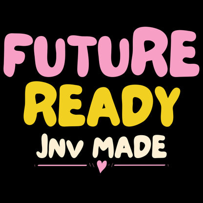 Future Ready - JNV Made - Female Round Neck Half Sleeve Classic