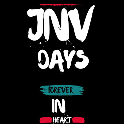 JNV Days, Forever in Heart - Female Round Neck Half Sleeve Classic