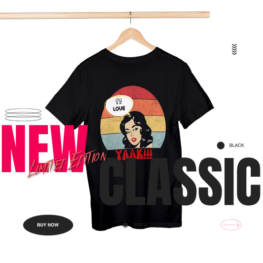 Turu Love - Female Round Neck Half Sleeve Classic